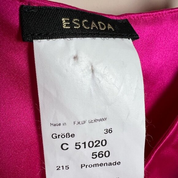 🟡 SALE! Pink Escada Camisole Size 36 (S/6) EUC - Picture 5 of 5
